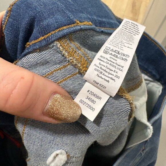 Spanx EveryWEAR FLARE High-Rise Stretch-Denim Jeans - Picture 4 of 11